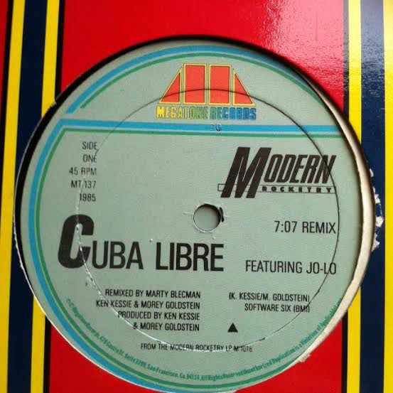 Modern Rocketry : Cuba Libre (Remix) / Thank God For Men (Remix) (12")