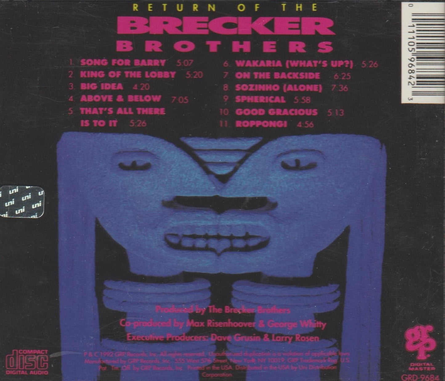 Return Of The Brecker Brothers