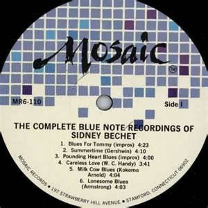 The Complete Blue Note Recordings Of Sidney Bechet