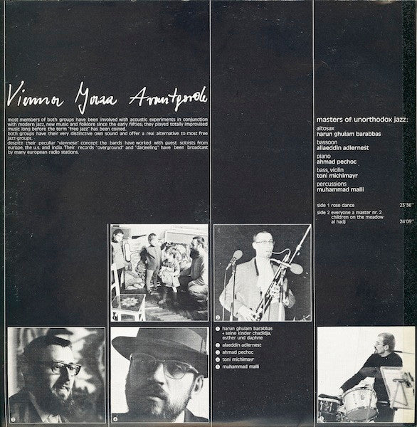 Masters Of Unorthodox Jazz, The Reform Art Unit – Vienna Jazz Avantgarde
