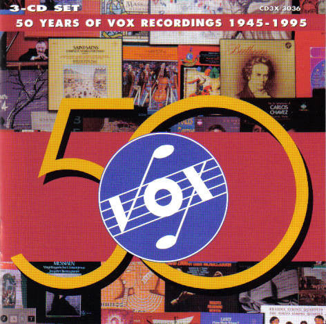 Various – 50 Years Of Vox Recordings 1945-1995