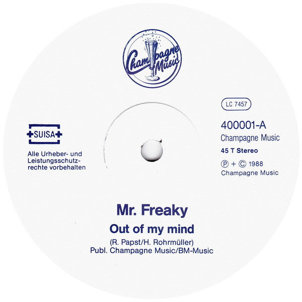 Mr. Freaky : One Hour & One (12", Maxi)