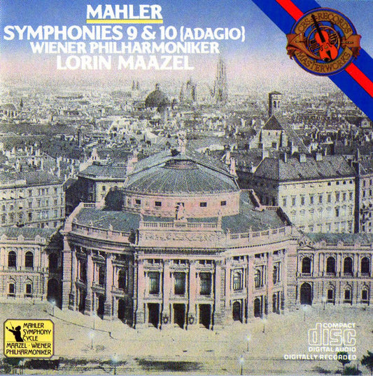 Mahler* - Wiener Philharmoniker, Lorin Maazel : Symphony No. 9 & 10 {Adagio} (2xCD)