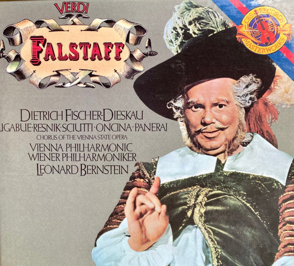 Giuseppe Verdi, Wiener Philharmoniker, Wiener Staatsopernchor, Leonard Bernstein : Falstaff (Box + 2xCD)