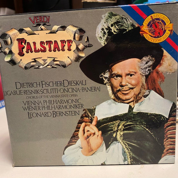 Giuseppe Verdi, Wiener Philharmoniker, Wiener Staatsopernchor, Leonard Bernstein : Falstaff (Box + 2xCD)