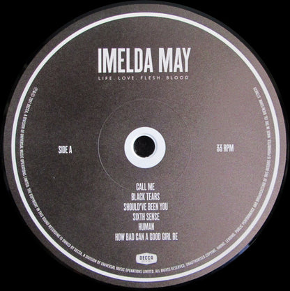 Imelda May : Life. Love. Flesh. Blood (LP, Album)