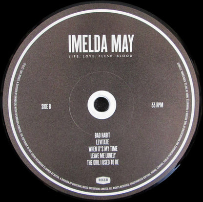 Imelda May : Life. Love. Flesh. Blood (LP, Album)
