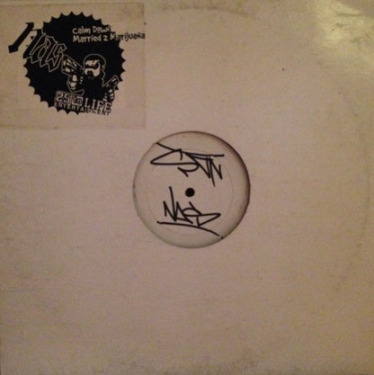 Capone -N- Noreaga : Calm Down / Married 2 Marijuana (12", Promo, W/Lbl)