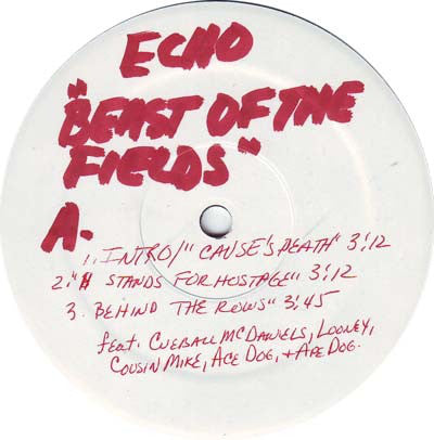 Beast Of The Fields : Untitled EP (12", EP, W/Lbl)