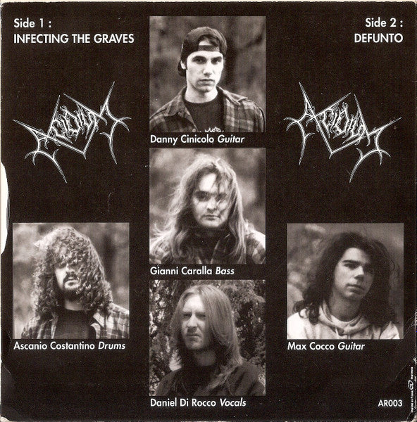 Excidium : Infecting The Graves (7")