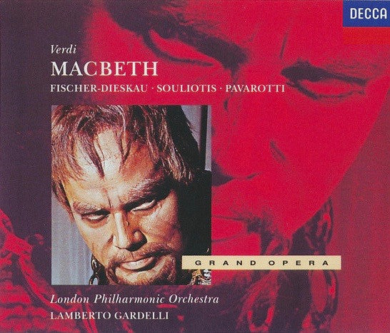 Giuseppe Verdi - Dietrich Fischer-Dieskau, Elena Souliotis, Luciano Pavarotti, London Philharmonic Orchestra, Lamberto Gardelli : Macbeth (2xCD, Album, RE, RM)