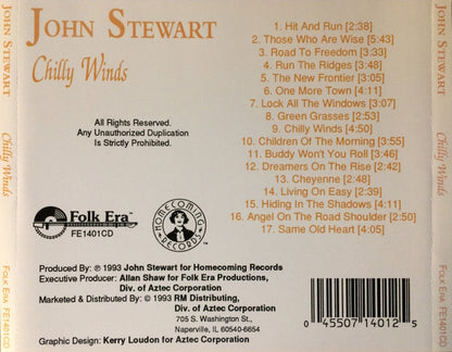 John Stewart (2) : Chilly Winds (CD, Album)
