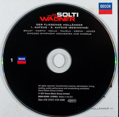 Solti*, Wagner* : Solti Conducts The Wagner Operas (36xCD, Comp + Box, Comp)