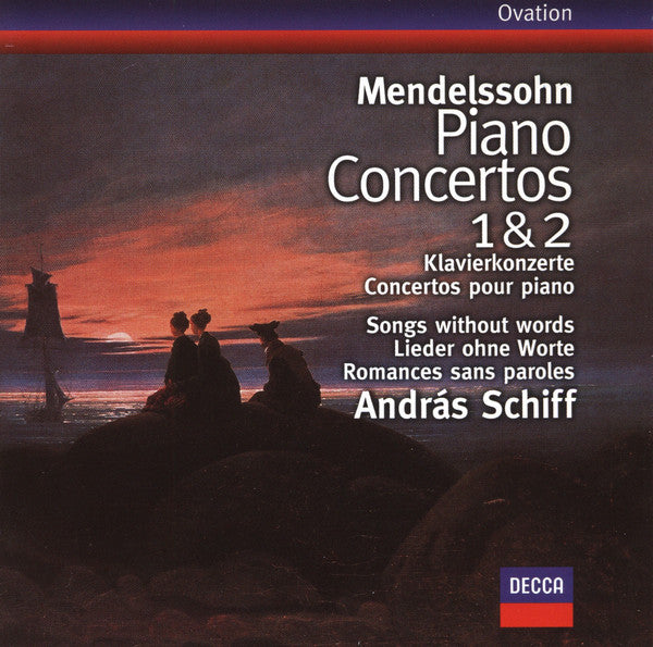 Mendelssohn*, András Schiff : Piano Concertos 1 & 2 • Songs Without Words (CD, Comp, RE)