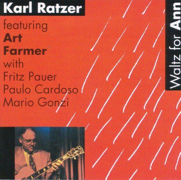 Karl Ratzer Featuring Art Farmer With Fritz Pauer, Paulo Cardoso, Mario Gonzi : Waltz For Ann (CD, Album)