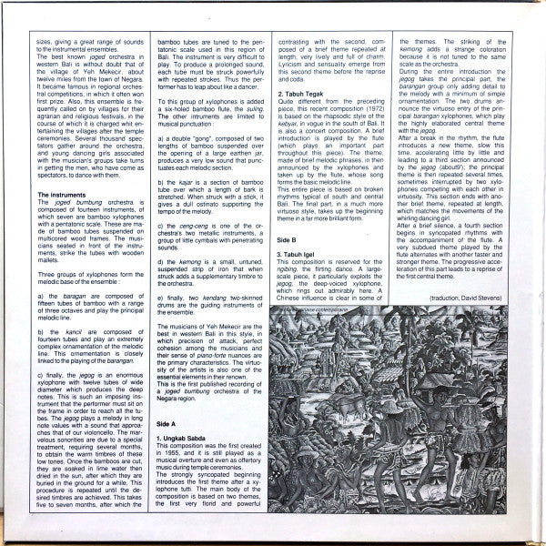 Joged Yeh Mekecir : Bali: Joged Bumbung (LP, Album, RE)