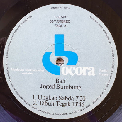 Joged Yeh Mekecir : Bali: Joged Bumbung (LP, Album, RE)