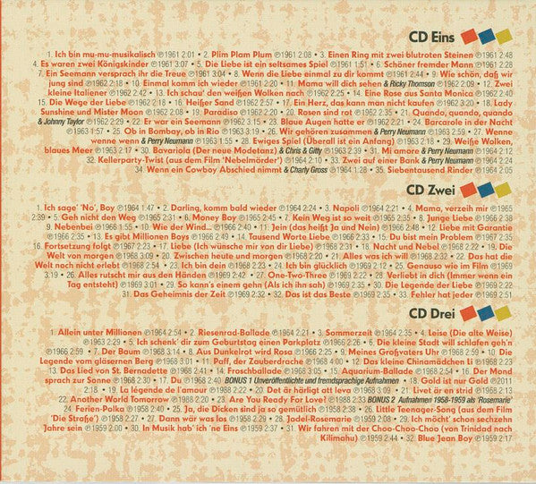 Mary Roos : Jugendsünden (3xCD, Comp)