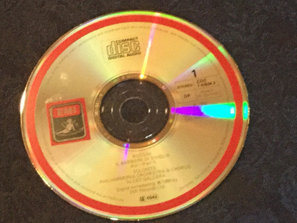 Gioacchino Rossini, Maria Callas, Luigi Alva, Tito Gobbi, Philharmonia Chorus & Philharmonia Orchestra, Alceo Galliera : Il Barbiere Di Siviglia (2xCD, Album, RE, RM + Box, Sli)