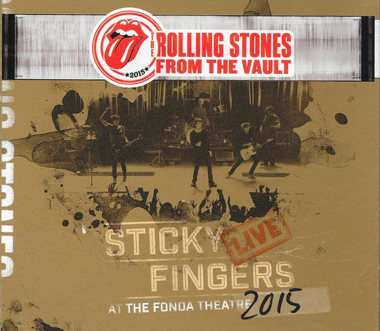 The Rolling Stones : Sticky Fingers Live At The Fonda Theatre 2015 (DVD, Multichannel, NTSC + CD, Album)
