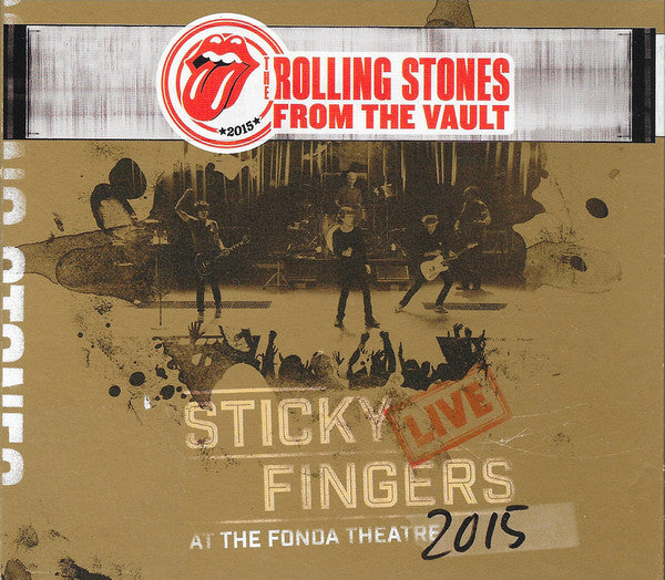 The Rolling Stones : Sticky Fingers Live At The Fonda Theatre 2015 (DVD, Multichannel, NTSC + CD, Album)