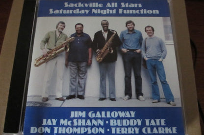 Sackville All Stars : Saturday Night Function (CD, Album, RE)