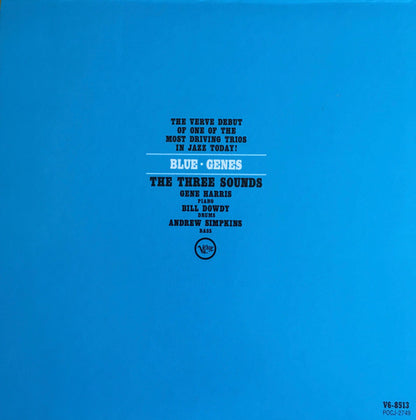 The Three Sounds : Blue Genes (CD, Album, Ltd, RE, RM, Pap)