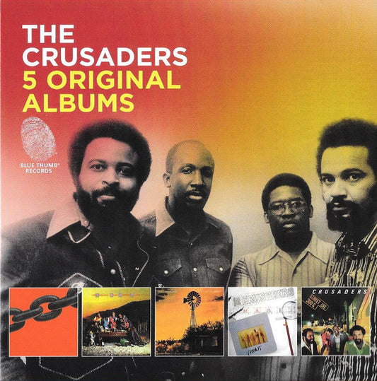 The Crusaders : 5 Original Albums  (CD, Album, RE + CD, Album, RE + CD, Album, RE + CD)