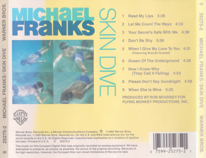 Michael Franks : Skin Dive (CD, Album, RE, RM, SRC)