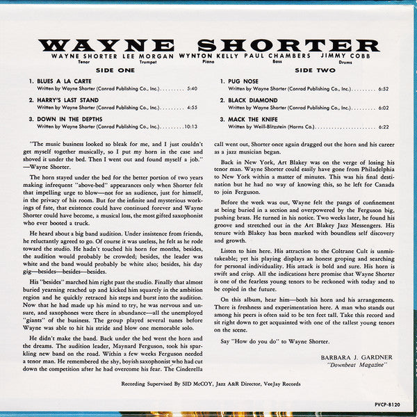 Wayne Shorter : Introducing Wayne Shorter (CD, Album, RE, RM, Pap)