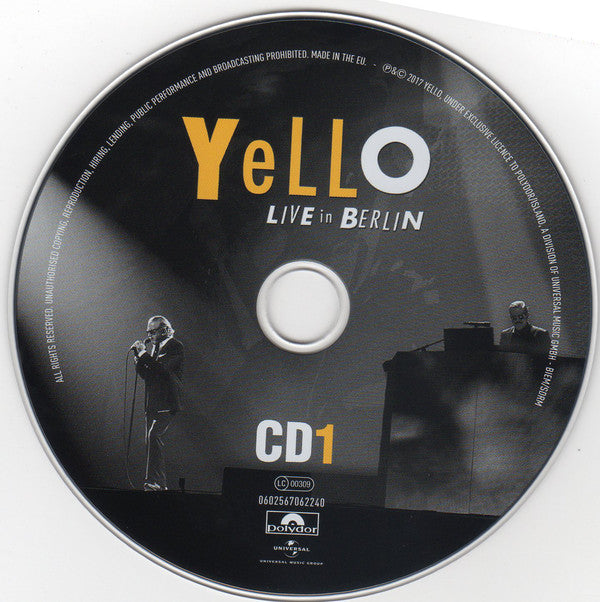 Yello : Live In Berlin (2xCD, Album)