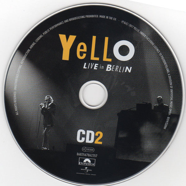 Yello : Live In Berlin (2xCD, Album)