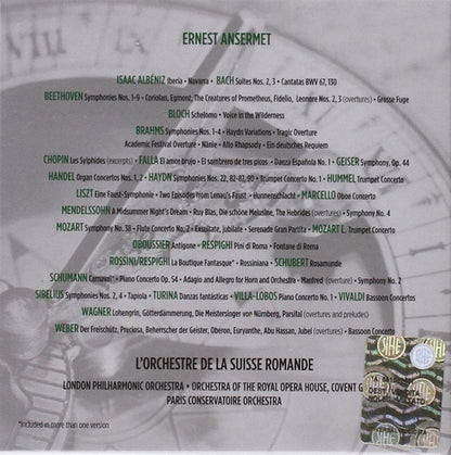 Ernest Ansermet : The Great European Tradition (31xCD, Mono + Box, Comp)