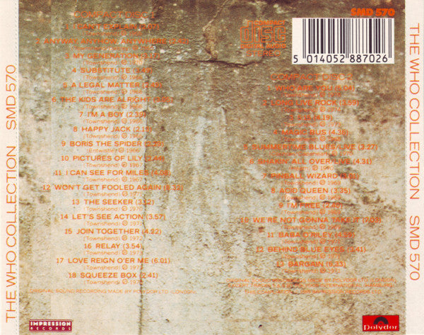 The Who : Collection (2xCD, Comp, RE, RM)