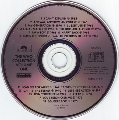The Who : Collection (2xCD, Comp, RE, RM)