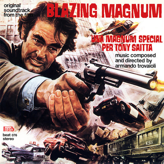 Armando Trovaioli : Una Magnum Special Per Tony Saitta (Original Soundtrack) (LP, Album, Ltd, RE, Red)