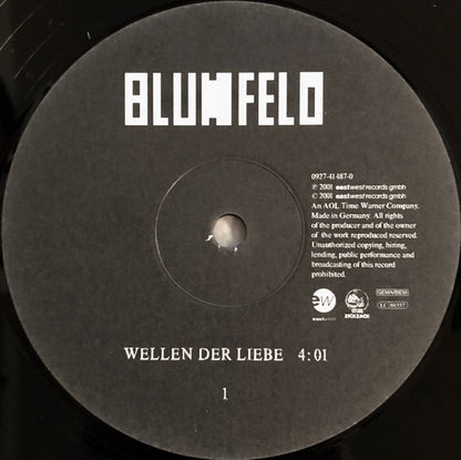 Blumfeld : Wellen Der Liebe (12", Maxi)