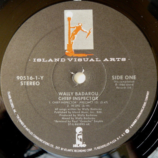 Wally Badarou : Chief Inspector (12", Comp, All)