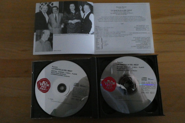 Giacomo Puccini - Éva Marton · Dennis O'Neill (3) · Alain Fondary · Walter Planté · Leonard Slatkin, Münchner Rundfunkorchester : La Fanciulla Del West (2xCD + Box)