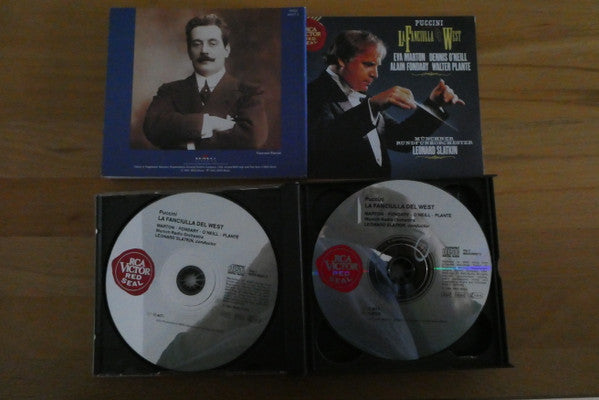 Giacomo Puccini - Éva Marton · Dennis O'Neill (3) · Alain Fondary · Walter Planté · Leonard Slatkin, Münchner Rundfunkorchester : La Fanciulla Del West (2xCD + Box)