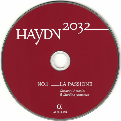 Franz Joseph Haydn*, Christoph Willibald Gluck – Giovanni Antonini, Il Giardino Armonico : La Passione (CD, Album)
