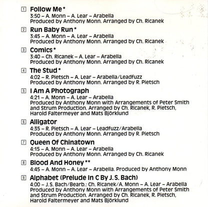 Amanda Lear : Follow Me (CD, Comp)