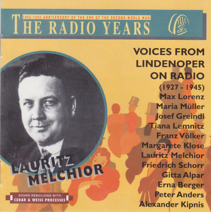 Various, Wolfgang Amadeus Mozart, Modest Mussorgsky, Richard Wagner : Voices From Lindenoper On Radio (1927 - 1945) (CD, Comp, Mono)