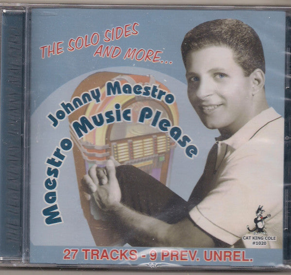 Johnny Maestro : Maestro Music Please (CD, Comp)