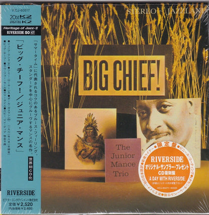 Junior Mance Trio : Big Chief ! (CD, Album, Ltd, RE, RM, Pap)