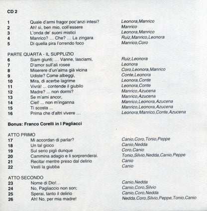 Giuseppe Verdi - Leontyne Price, Franco Corelli, Irene Dalis, Mario Sereni, Fausto Cleva : Il Trovatore (2xCD, RE, RM)