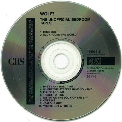 Wolf! : The Unofficial Bedroom Tapes (CD, Album, Promo)