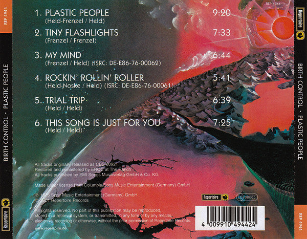 Birth Control : Plastic People (CD, Album, RE, RM)