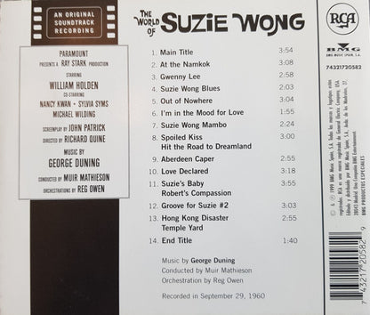George Duning : The World Of Suzie Wong (CD, Album)