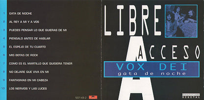 Vox Dei (2) : Gata De Noche (CD, Album, RE)